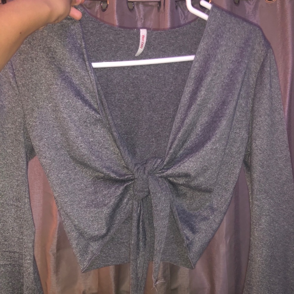 Cute crop top tie